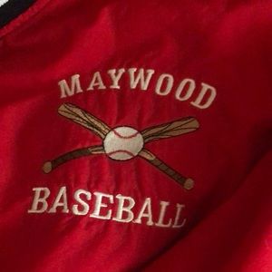 Red maywood baseball sweater ⚾️